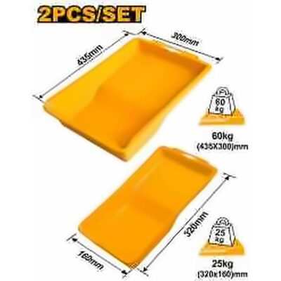 INGCO 2PCS PAINT TRAY SET CHPTT435105