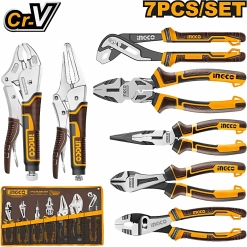 INGCO 7 PCS CRV PLIERS SET COS23036