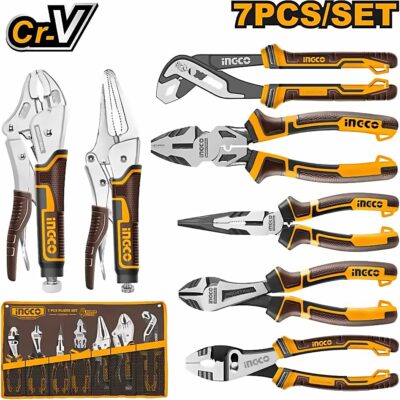 INGCO 7 PCS CRV PLIERS SET COS23036