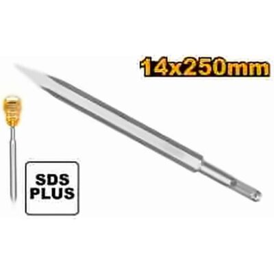 INGCO SDS PLUS POINTED CHISEL 14X250MM DBC0112501