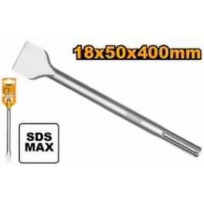 INGCO SDS MAX FLAT CHISEL 18X50X400MM DBC0224002