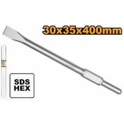 INGCO HEX FLAT CHISEL 30X400X35MM DBC03440012