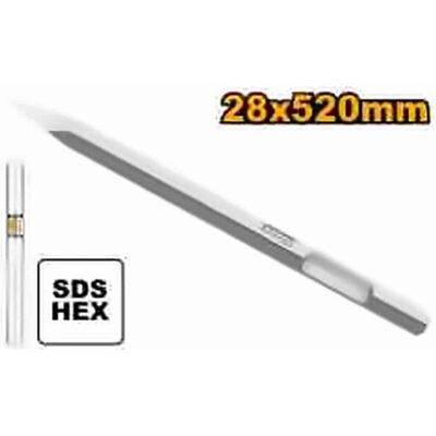 INGCO HEX POINTED CHISEL 28X520MM DBC04352011