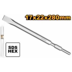 INGCO HEX FLAT CHISEL 17X22X280MM DBC0522801