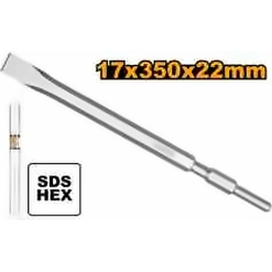 INGCO HEX FLAT CHISEL 17X350X22MM DBC0523501