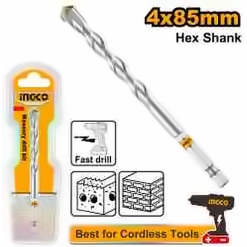 INGCO MULTI-PURPOSE DRILL BIT 4X85MM DBM2210485