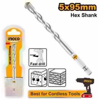 INGCO MULTI-PURPOSE DRILL BIT 5X95MM DBM2210595