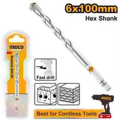 INGCO MULTI-PURPOSE DRILL BIT 6X100MM DBM2210610