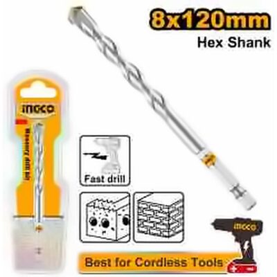 INGCO MULTI-PURPOSE DRILL BIT 8X120MM DBM2210812