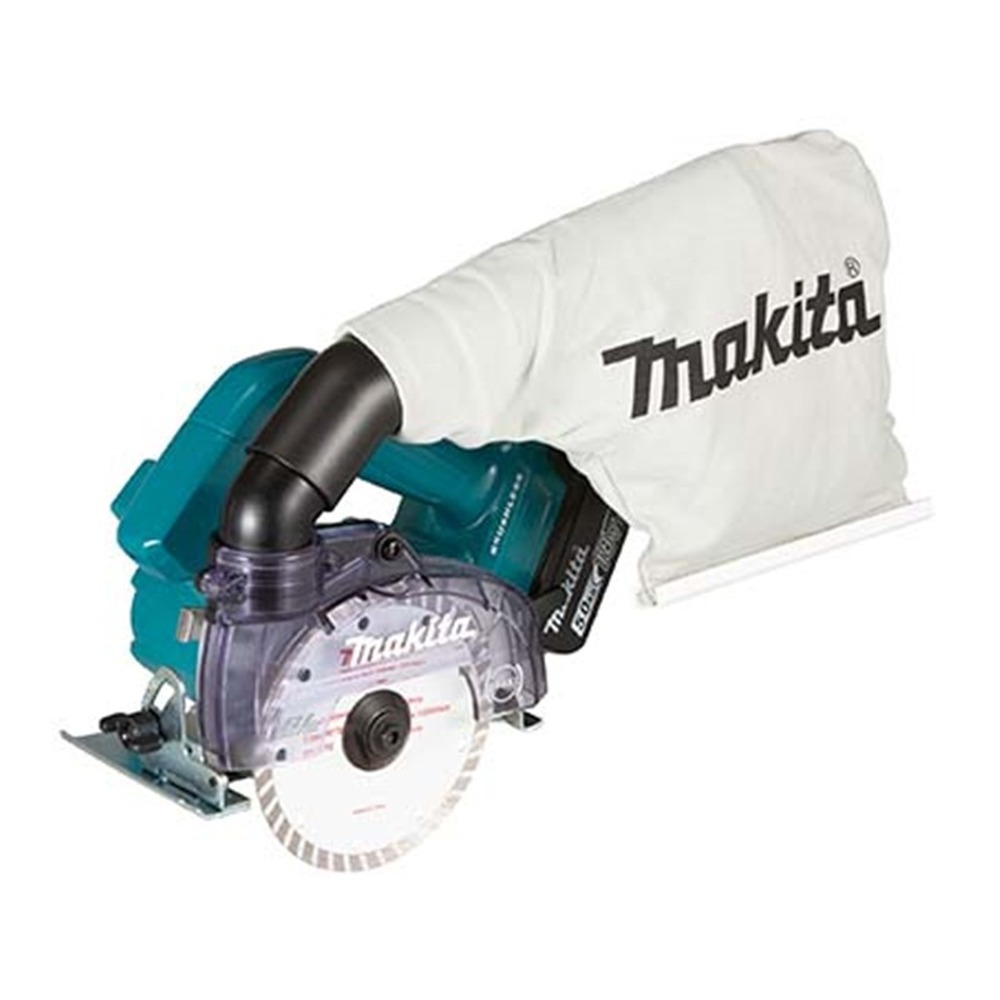 MAKITA DCC500RTE DC CUTTER 18V BL AWS 125MM (2PCS 5.0AH BATTERY, 1PC CHARGER)