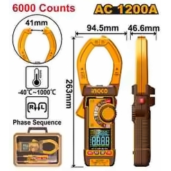INGCO DIGITAL AC 1000A CLAMP METER DCM610001