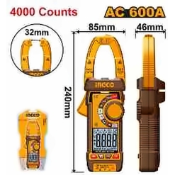 INGCO DIGITAL AC CLAMP METER DCM66001