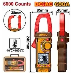 INGCO DIGITAL DC/AC 600A CLAMP METER DCM66002