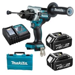 Makita DDF486RTE 18V 13MM (1/2") CORDLESS DRIVER DRILL BRUSHLESS (2PCS 5.0AH BATTERY, 1PC CHARGER)