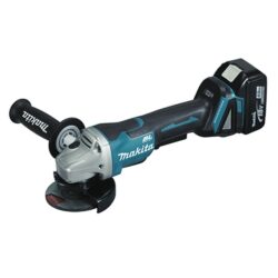 MAKITA DGA408RTJ1 DC ANGLE GRINDER 18V BL 100MM P (2PCS 5.0AH BATTERY, 1PC CHARGER)