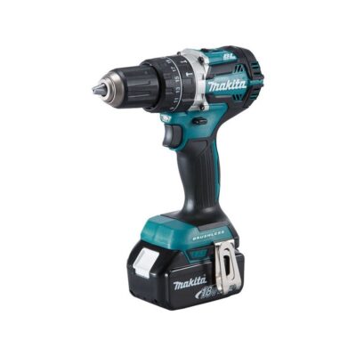 MAKITA DHP484RFE DC HAMMER DRIVER DRILL 18V BL (2PCS 3.0AH BATTERY, 1PC CHARGER)