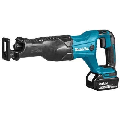 MAKITA DJR186RTE DC RECIPRO SAW 18V (2PCS 5.0AH BATTERY, 1PC CHARGER)