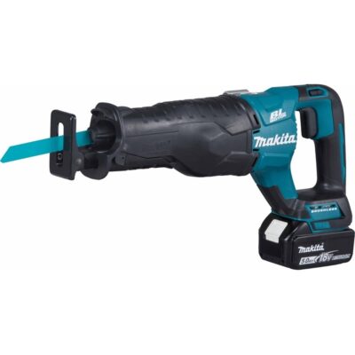 MAKITA DJR187RTE DC RECIPRO SAW 18V BL (2PCS 5.0AH BATTERY, 1PC CHARGER)