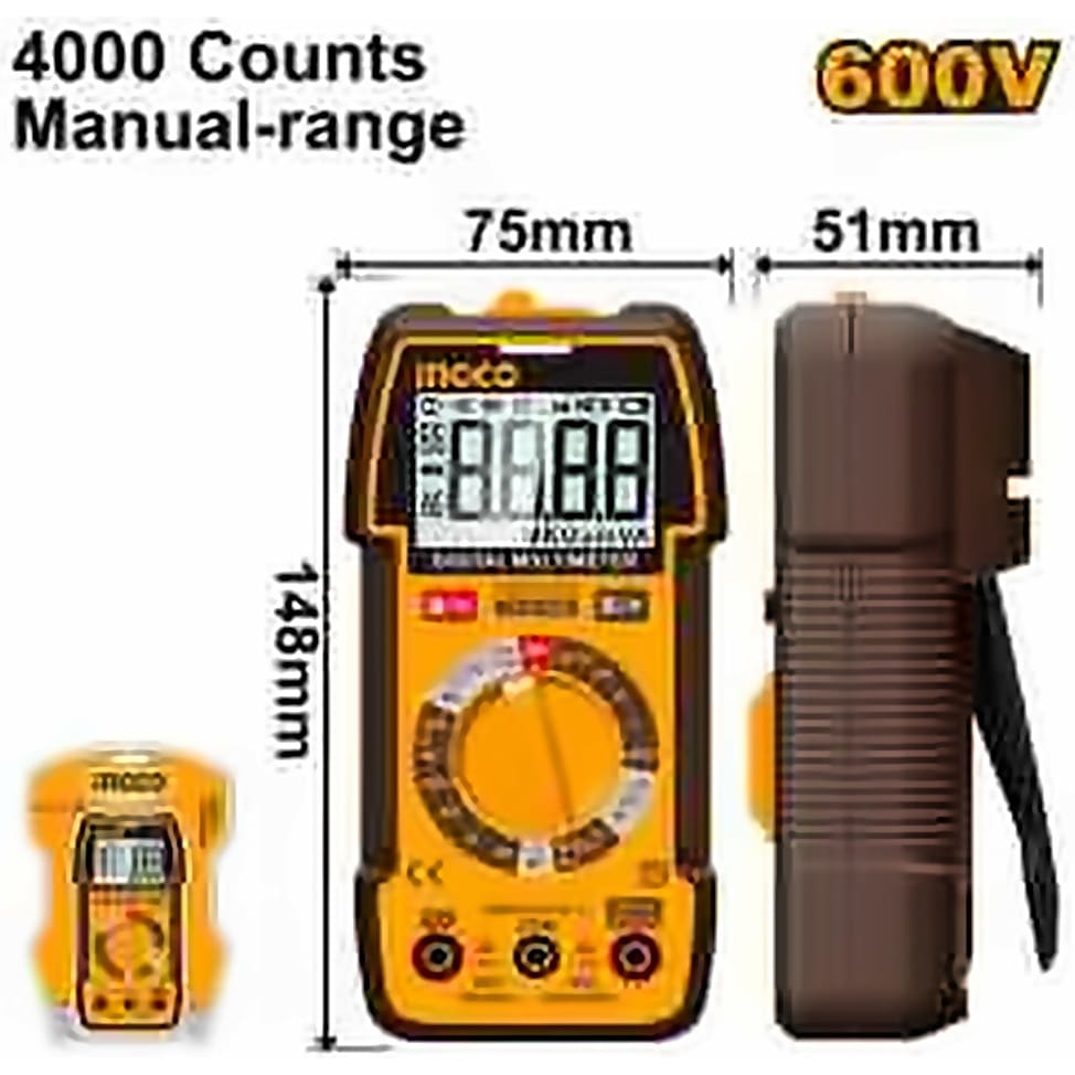 INGCO DIGITAL MULTIMETER DM36002