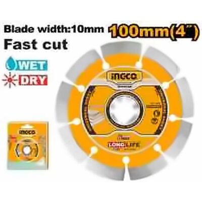 INGCO CONTINUOUS DIAMOND DISC 100MM DMD011002