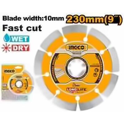INGCO CONTINUOUS DIAMOND DISC 230MM DMD012302