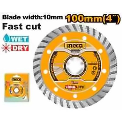 INGCO TURBO DIAMOND DISC 100MM DMD031002