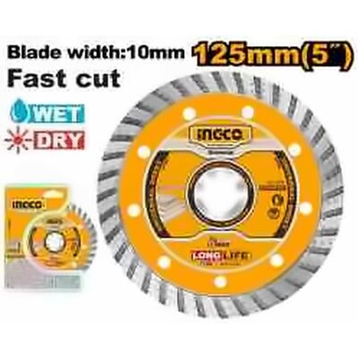 INGCO TURBO DIAMOND DISC 125MM DMD031252