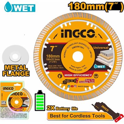 INGCO SEGMENTED DIAMOND DISC 180MM DMD061801