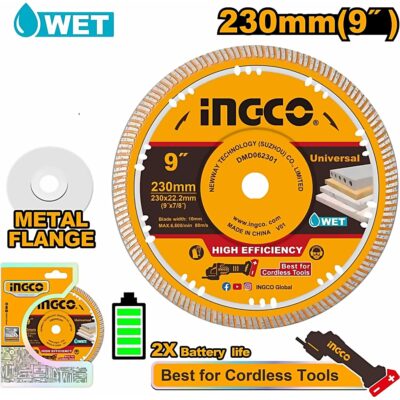 INGCO SEGMENTED DIAMOND DISC 230MM DMD062301