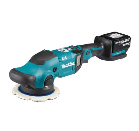 MAKITA DPO600RTE DC RANDOM ORBIT POLISHER 18V BL 150MM (2PCS 5.0AH BATTERY, 1PC CHARGER)