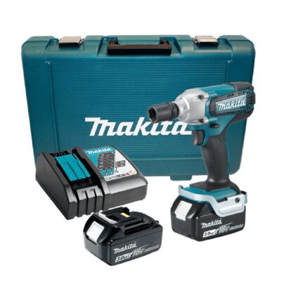 MAKITA DTW190RFE DC IMPACT WRENCH 18V 190NM (2PCS 3.0AH BATTERY, 1PC CHARGER)