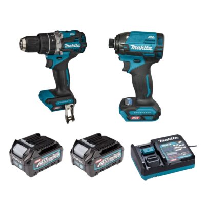 MAKITA GLX002MX1SG 40V CORDLESS COMBO KIT (HP002G+TD002G)