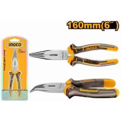 INGCO BENT NOSE PLIER 6" 160MM HBNP08168