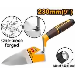 INGCO INTEGRATED FORGED BRICKLAYING TROWEL 9" 230MM HBT9109
