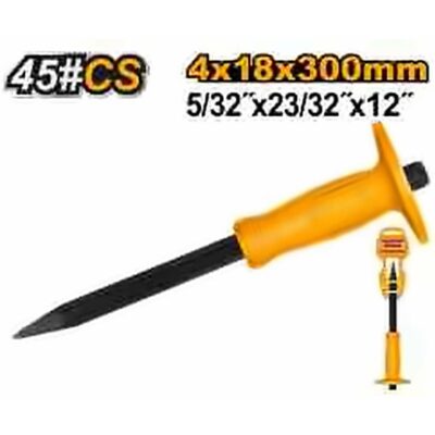 INGCO CONCRETE CHISEL 4X18X300MM HCC0841218