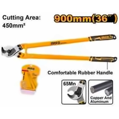 INGCO HEAVY DUTY CABLE CUTTER 36" 900MM CUTTING AREA 450M2 HCCB0136