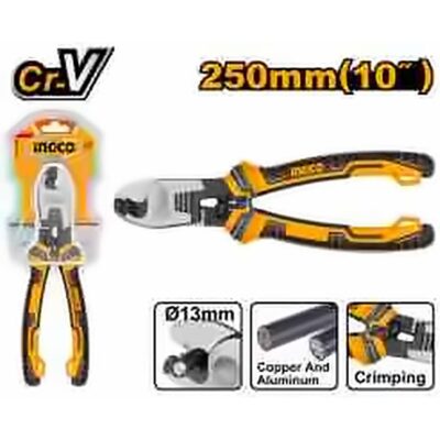 INGCO HEAVY DUTY CABLE CUTTER 250MM 10" HCCB0210