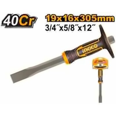 INGCO COLD CHISEL 19X16X305MM HCCL831916