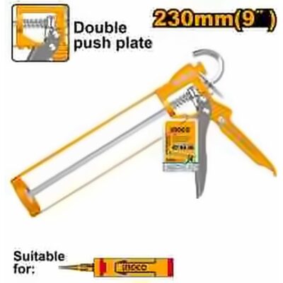 INGCO 9" CAULKING GUN ALUMINUM HANDLE HCG1409