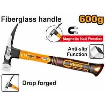 INGCO CLAW HAMMER 16OZ/450G HCH81060