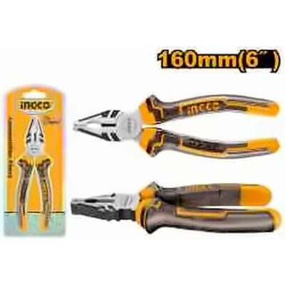 INGCO COMBINATION PLIERS 6"/160MM HCP08168