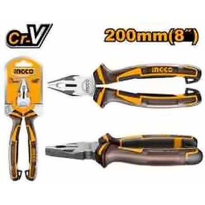 INGCO COMBINATION PLIERS 8 INCH/200MM HCP28208