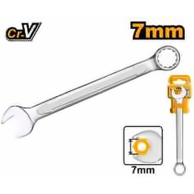 INGCO 7MM COMBINATION SPANNER HCSPA071