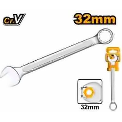 INGCO 32MM COMBINATION SPANNER HCSPA321