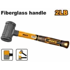 INGCO 2LB DEAD BLOW MALLET FIBREGLASS HANDLE HDBM08028