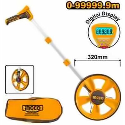 INGCO DIGITAL DISPLAY MEASURING WHEEL 320MM, HDMW23