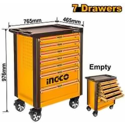 INGCO ROLLER CABINET 7 DRAWERS 765X465X812MM HDTC01072