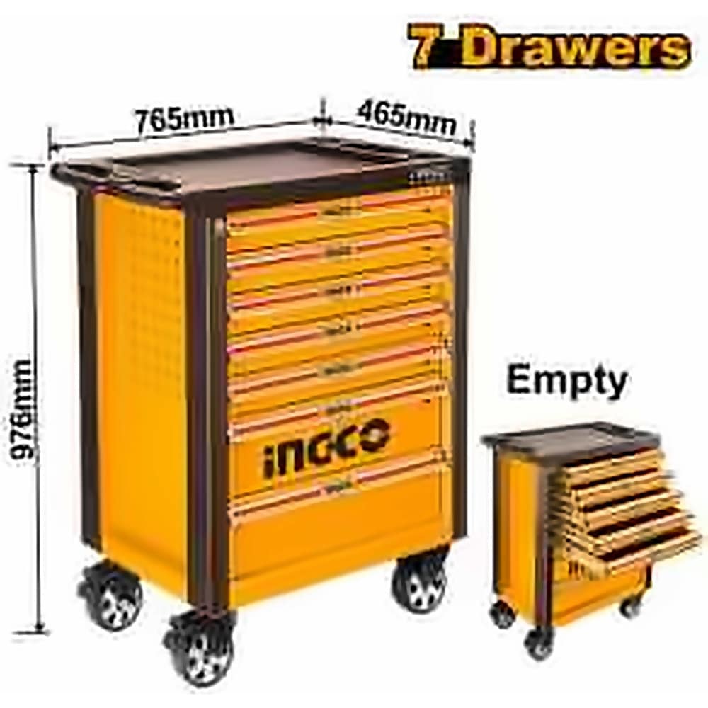 INGCO ROLLER CABINET 7 DRAWERS 765X465X812MM HDTC01072