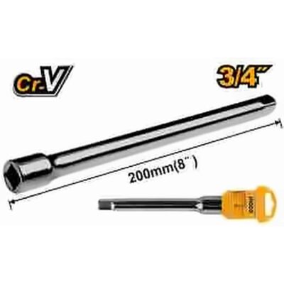 INGCO 3/4IN 8IN EXTENSION BAR HEB34081