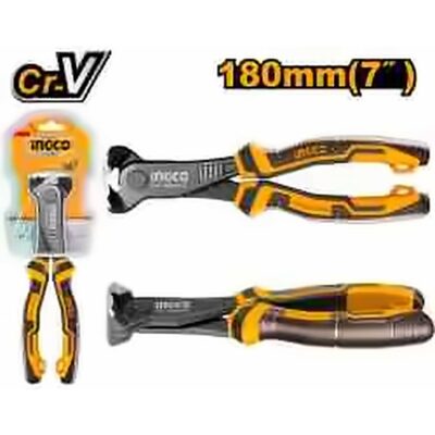 INGCO END CUTTING PLIER 7" 180MM HECP02180